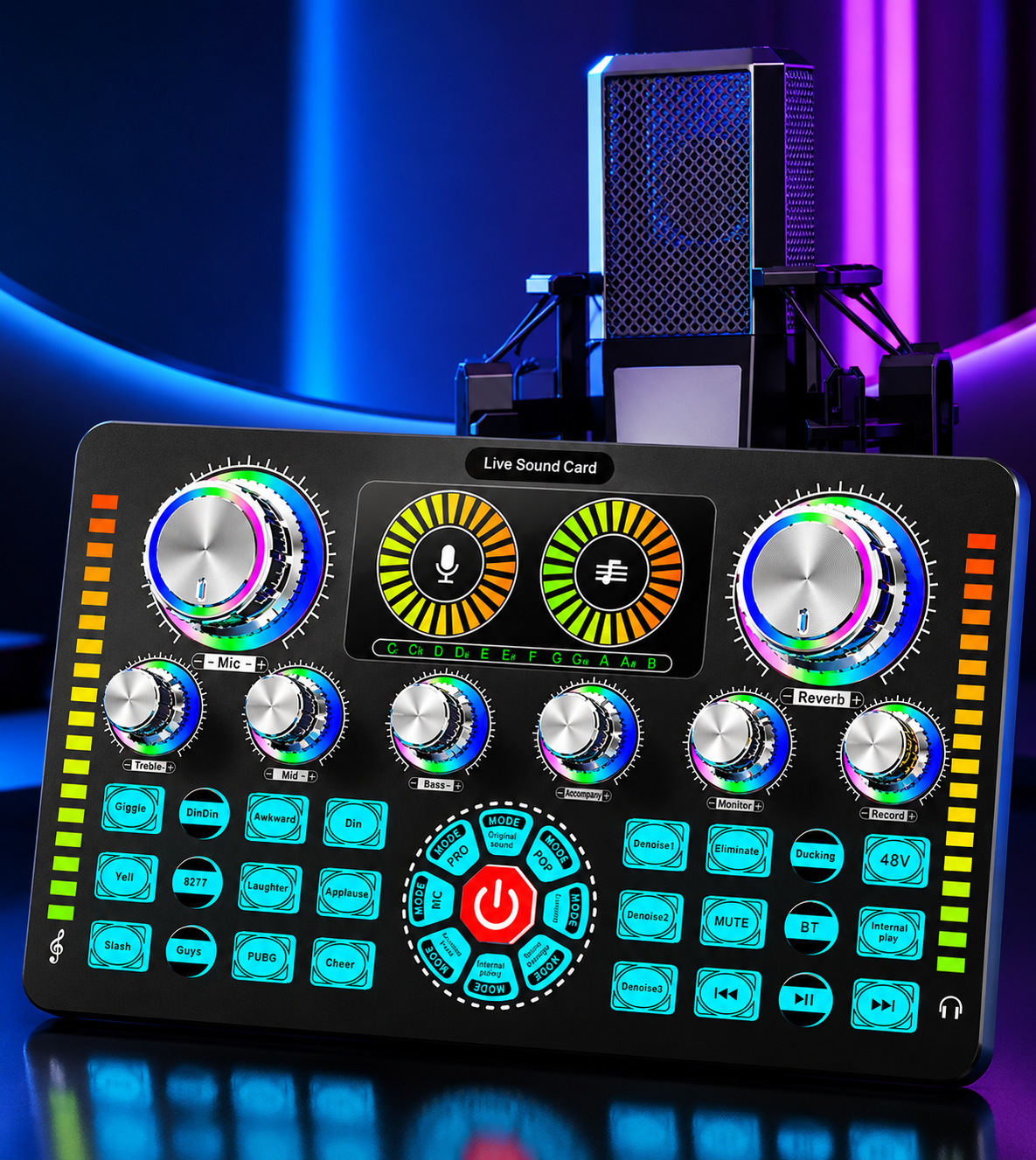 Multi Platform Live Singing Sound Card